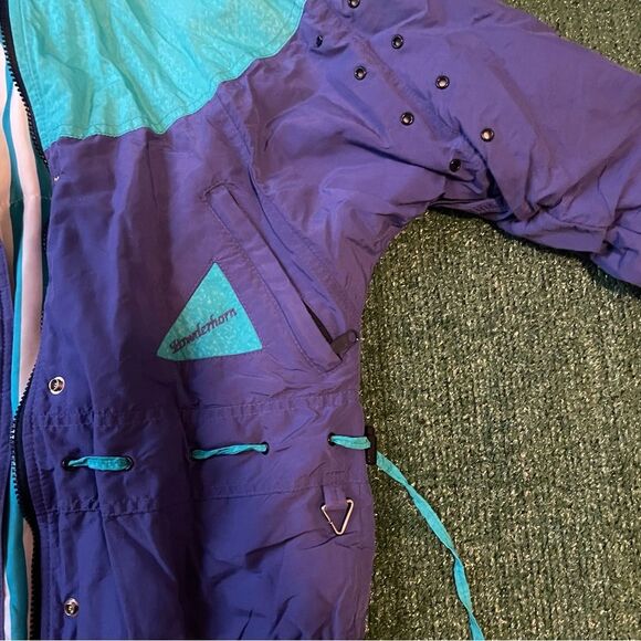 Vintage 90s or 80s Powderhorn Mountaineering Puffer Jacket size 6 - Picture 6 of 11